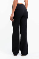 Drew 03Mid Straight Suit Pants - Black