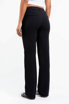 Drew 03Mid Straight Suit Pants - Black