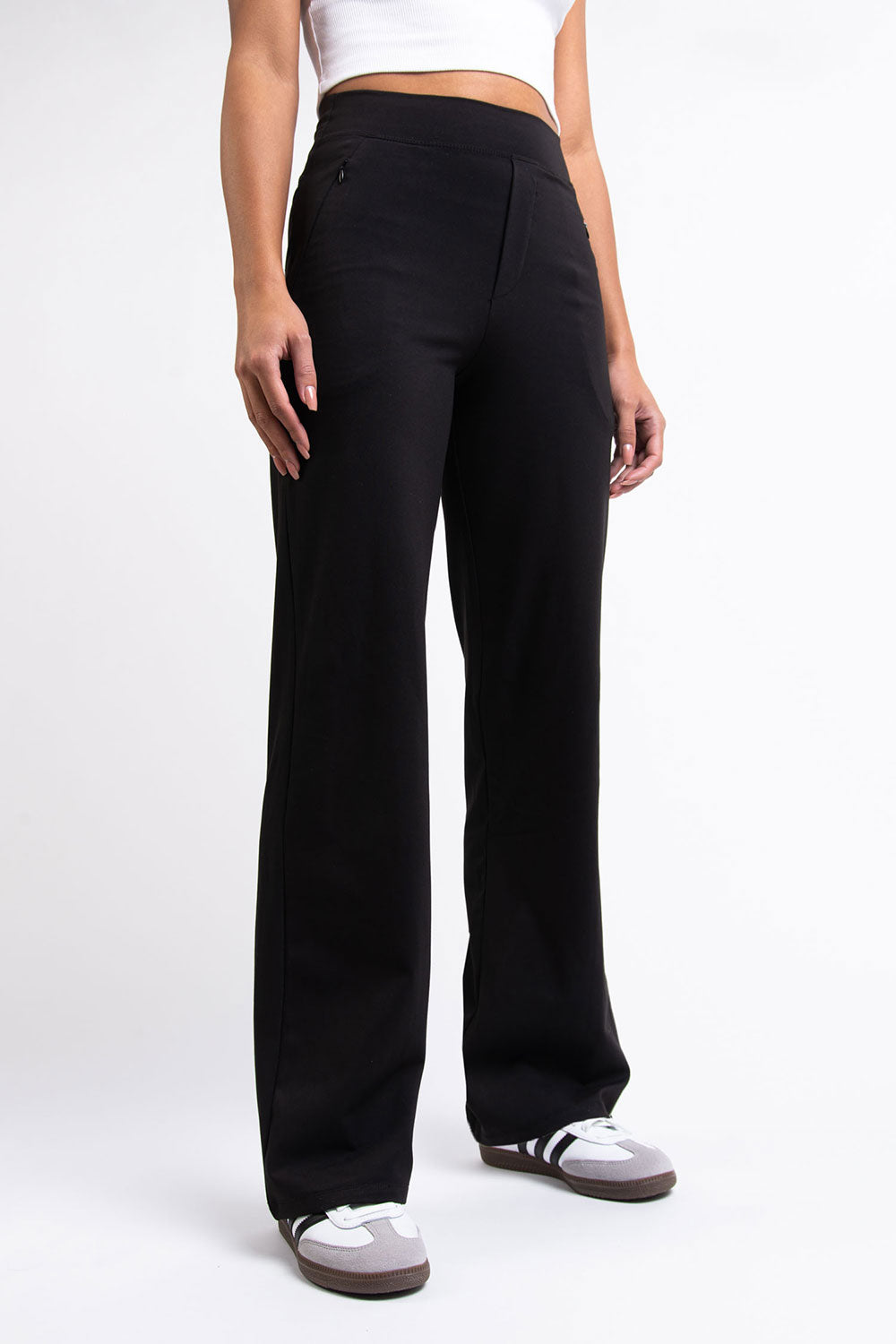Holly 01High ActiveFlex Straight Pants - Black