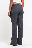 Bonnie 03Low Bootcut Suit Pants - Grey