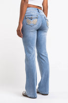 Taylor 01Low Bootcut Jeans - Bleach Blue