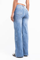 Taylor 03Mid Wide Jeans - Bleach Blue