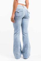 Claire 04Low Bootcut Jeans - Bleach Blue