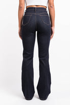 Taylor 02High Bootcut Jeans - Raw Denim
