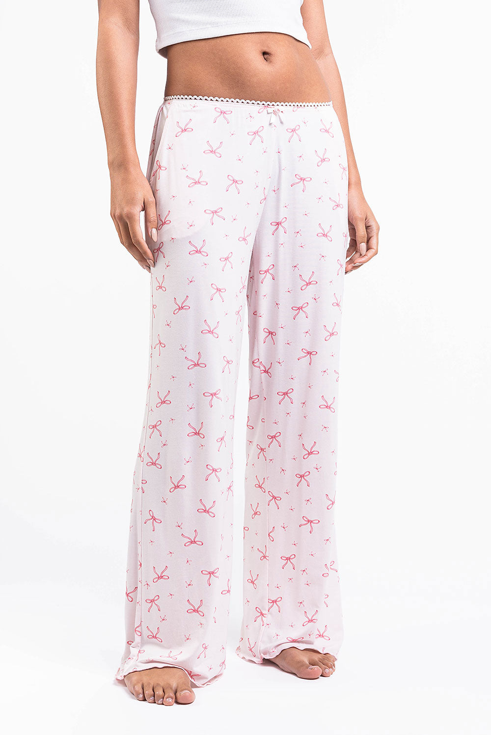 Mel 10Mid Straight Lounge Set - Bow